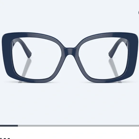 Tiffany. Co TF2235 Square Eyeglasses 8385-Spectrum
Blue with gold tone in EUC. - Picture 3 of 17